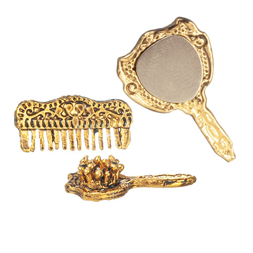 AZA9981 - Comb Brush Hand Mirror/3