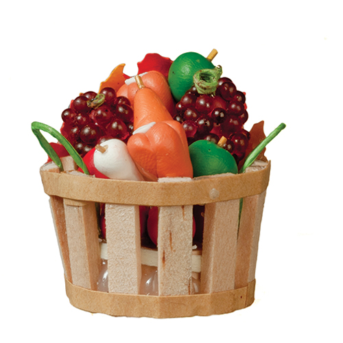 AZB0321 - Bushel Basket With Veggies