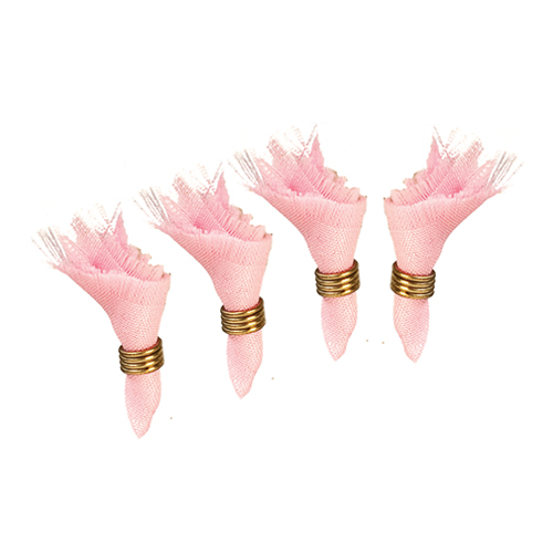 AZB0402 - Pink Napkins, Set Of 4