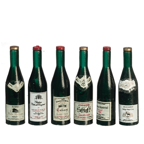 AZB0524 - Dark Wine Bottles/6