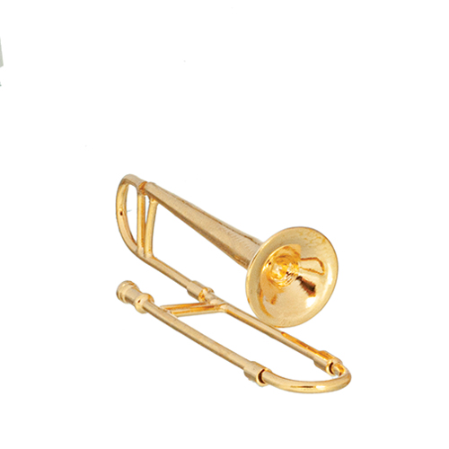 AZB0589 - Brass Trombone/Case/2.2In
