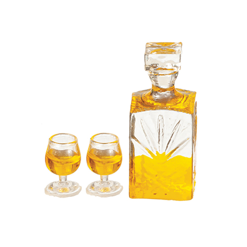 AZB3222 - Whiskey Decanter Set/3