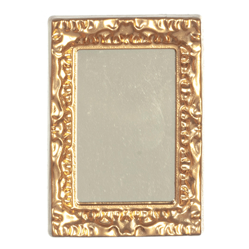 AZB3323 - Sm.Rect.Mirror/Gold