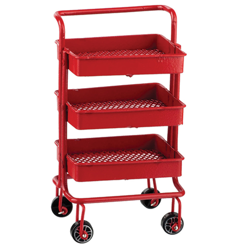 AZB5150 - Discontinued: Small Utility Cart/Red