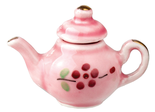 AZB5189 - Discontinued: Teapot/Pink/Red/Floral