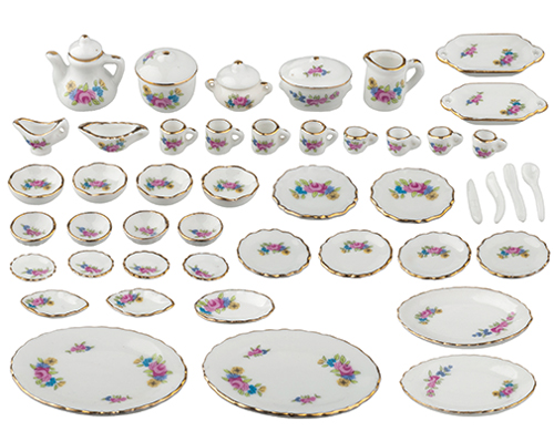 AZB6141 - Pink Floral Table Set/50