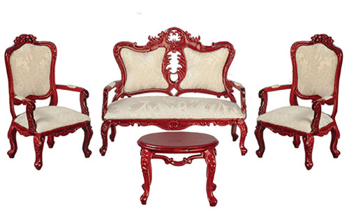 AZB7759 - Fancy Victorian Living Room Set
