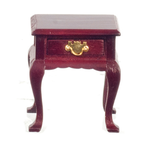 AZD1114 - Square End Table, Mahogany