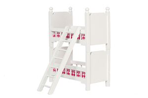 AZD4149 - Bunk Beds With Ladder, White/Cb