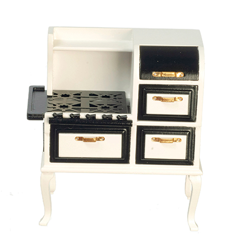 AZD6269 - Discontinued: 1920&#39;S Wooden Stove, White/Cb