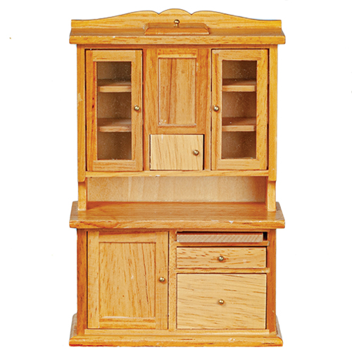AZD6807 - Flour Bin Hutch, Oak/Cb