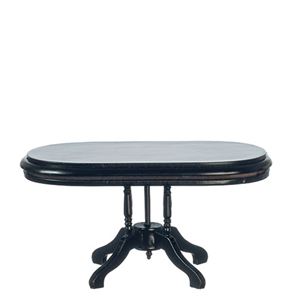 AZD8346 - Oval Dining Room Table/Bk