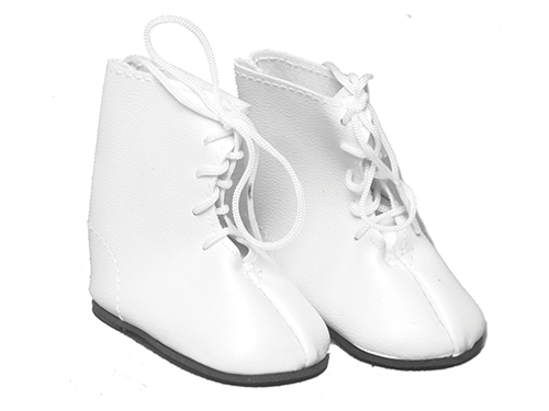AZDD103WH - Lace-Up Boots/Wh/18Indoll