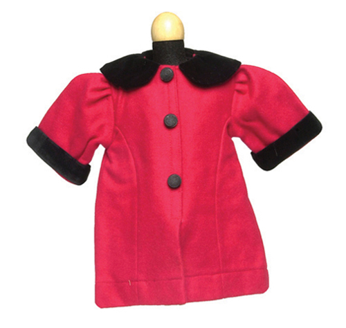 AZDD502RD - Winter Coat/Red/18Indoll