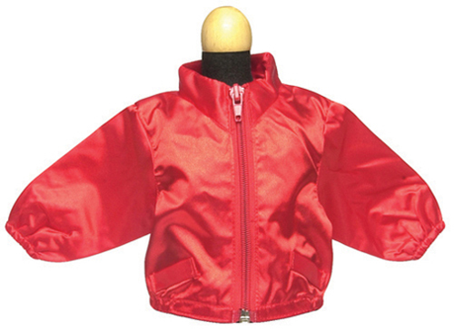 AZDD507RD - Red Satin Jacket/18Indoll