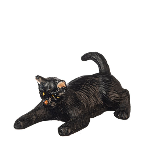 AZE0175 - Playing Cat/Black