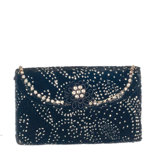 AZEFP2713 - Rhinestone Elegance Purse