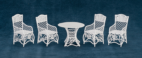 AZEIWF353 - Round Table &amp; Chair Set, 5Pc