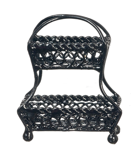 AZEIWF574 - Small Black Baskets
