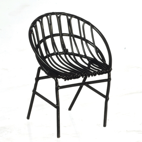 AZEIWF636 - Small Black Chair