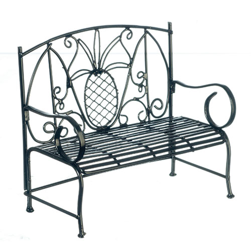 AZEIWF642 - Park Bench W/Pineapple Bl