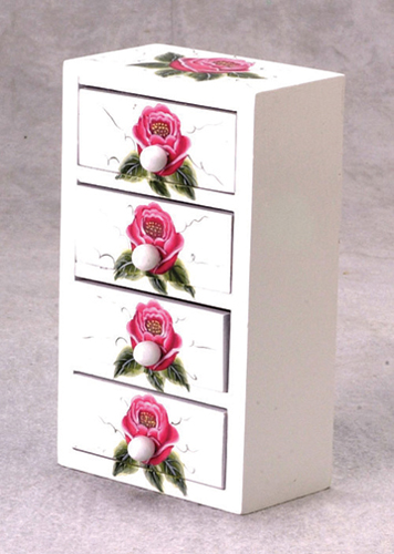 AZEWDP2472 - 4-Drawer Rose Chest