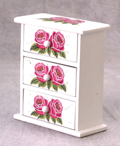 AZEWDP2473 - 3-Drawer Rose Chest