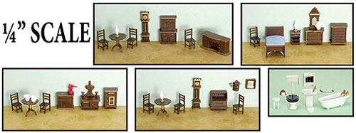 AZG1460 - 1/4Inch 5 Room Set
