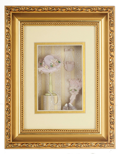 AZG4804 - .Hat &amp; Shoe Shadowbox