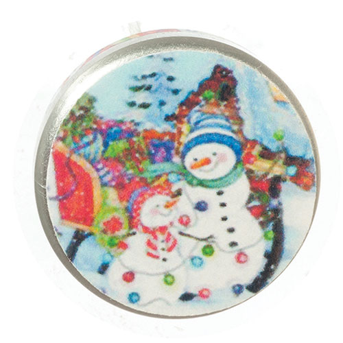 AZG5927 - Xmas Cookie Tin/Snowman