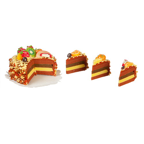 AZG6275 - Cake W/3 Slices