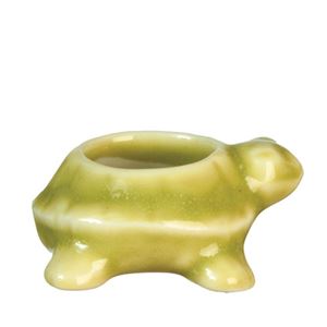 AZG6500 - Sm.Green Ceramic Turtle