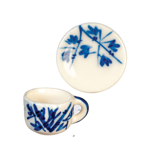 AZG6611 - Blue Delft Cup &amp; Saucer