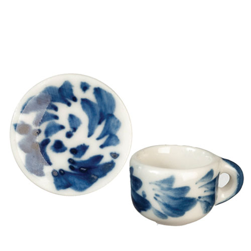 AZG6612 - Blue Delft Cup &amp; Saucer