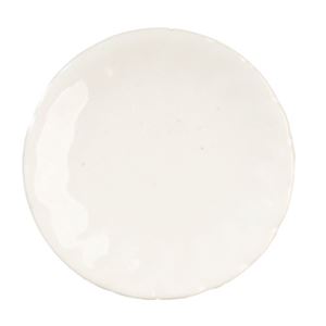 AZG6629 - Round Ceramic Plate/White