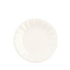 AZG6634 - Round Ceramic Plate/White