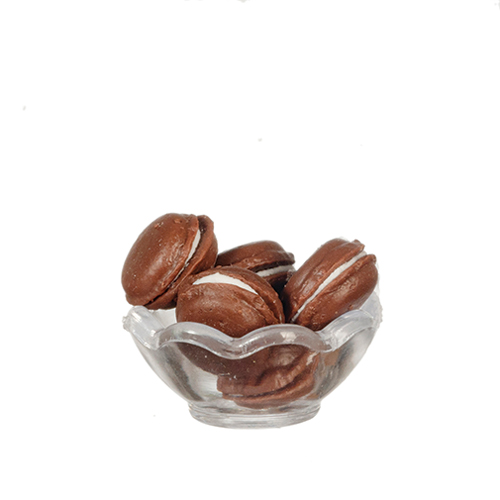 AZG7310 - Bowl With Chocolate Cookies