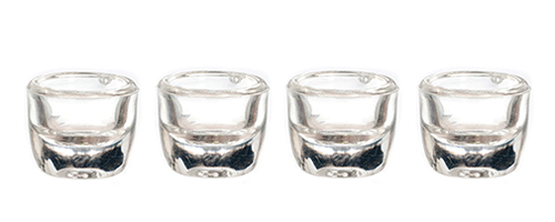 AZG7321 - Discontinued: Small Round Cups Set, 4Pc, 1/2 Inch Scale