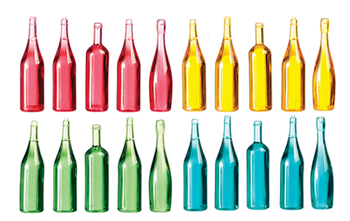 AZG7329 - Bottles/Set/20/Assorted