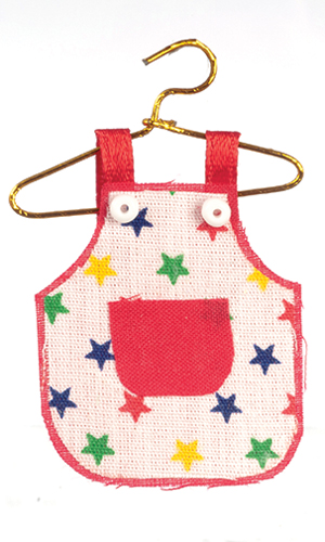 AZG7468 - Red Apron With Hangar