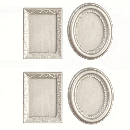 AZG7514 - Assorted Silver Frames/4