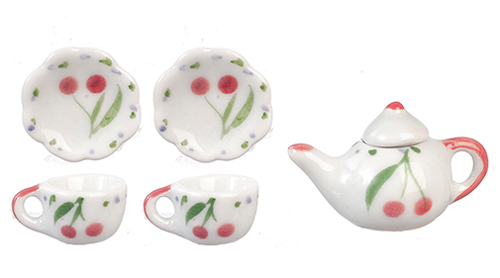 AZG7564 - Cherry Tea Set, 6
