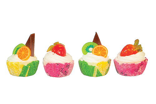 AZG7593 - Cupcakes, Assorted, 4