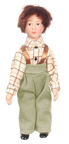 AZG7655A - Victorian Boy with Green Pants