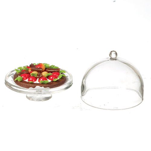 AZG7791 - Display With Strawberry Tart
