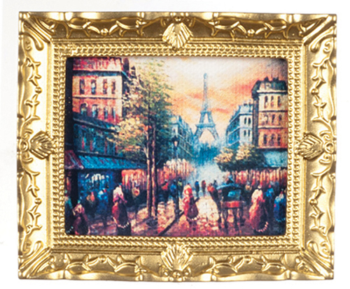 AZG7942 - Paris Street In Frame