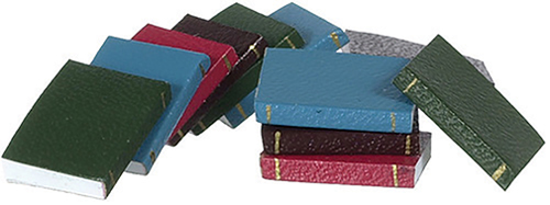 AZG8537 - Books Set/12, Gold Grained