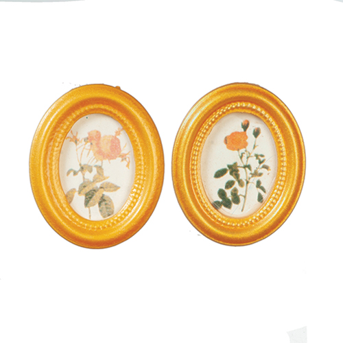 AZG8552 - Sm.Gold Oval Pictures/2