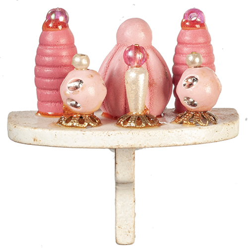 AZG8555 - Perfume on Semi-Circle Shelf