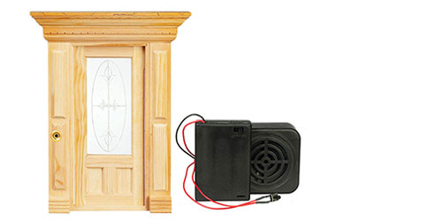 AZGA0003 - Door + Doorbell/Hush/Bab